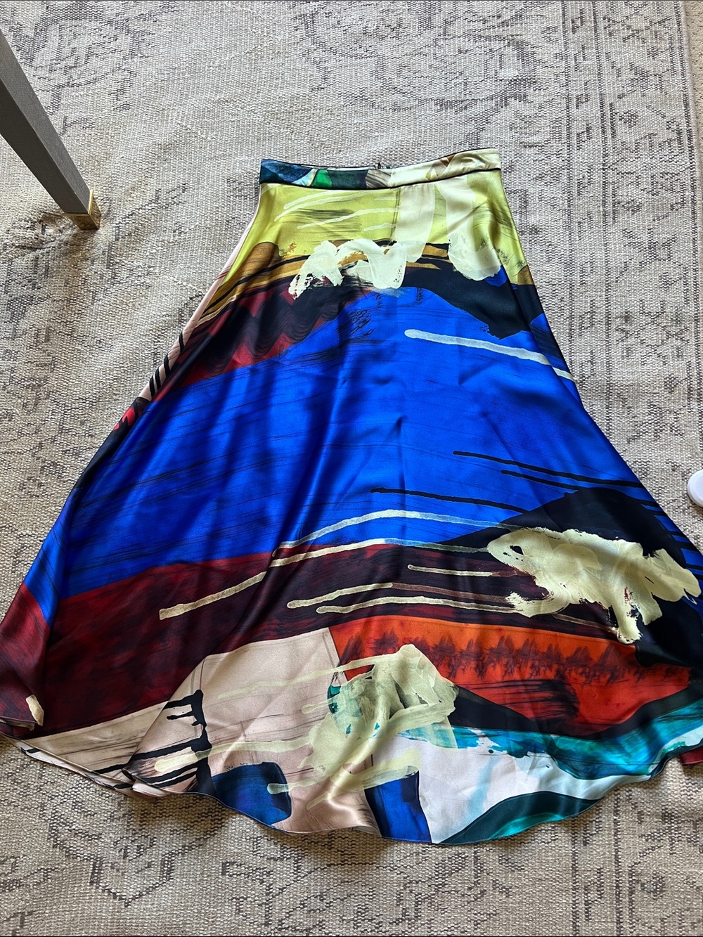 Roksanda Ilincic Multicolor Abstract Circle Skirt